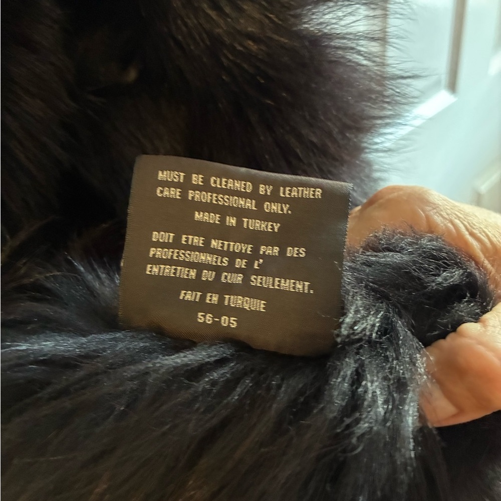 Andrew Marc Lamb Shearling Coat - Picture 9 of 9